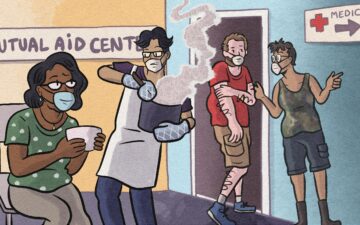Practicing harm reduction in a climate of disasters